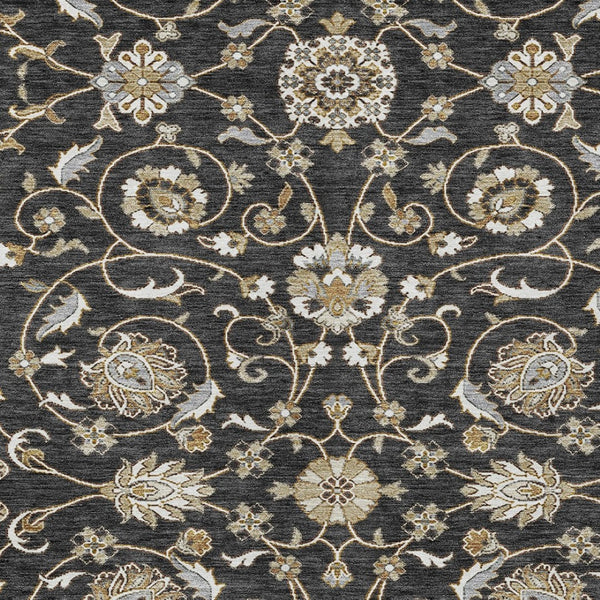 Homeroots 3' Stylish Beige Blue And Brown Moroccan Washable Area Rug For Indoor And Outdoor Spaces 10' X 14' Polyester 605150