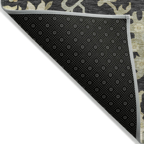 Homeroots 3' Artichoke Green Floral Indoor Outdoor Area Rug - Durable, Washable, Stylish For Any Space 10' X 14' Polyester 605192