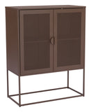 Lazaro Cabinet Bronze 109749 Zuo Modern