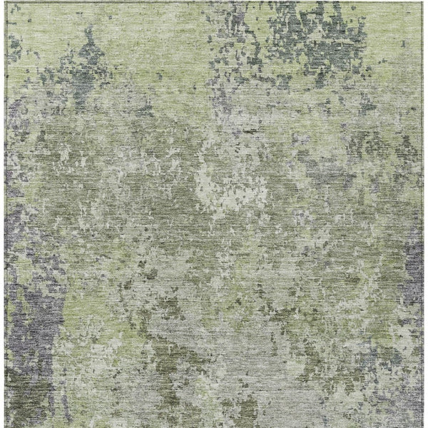 Homeroots 3' Stylish Beige And Brown Abstract Washable Indoor-outdoor Area Rug For Versatile Home Décor 3' X 5' Polyester 605548