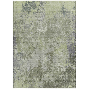 Homeroots 3' Stylish Beige And Brown Abstract Washable Indoor-outdoor Area Rug For Versatile Home Décor 5' X 8' Polyester 605549