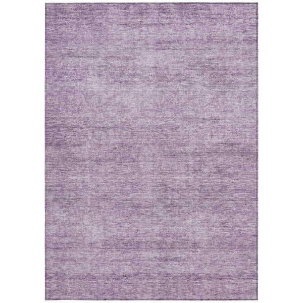 Homeroots 3' Transform Your Space With A Stunning Lavender And Purple Abstract Washable Area Rug For All Use 8' X 10' Polyester 605557