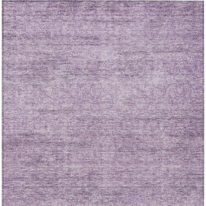 Homeroots 3' Transform Your Space With A Stunning Lavender And Purple Abstract Washable Area Rug For All Use 9' X 12' Polyester 605558