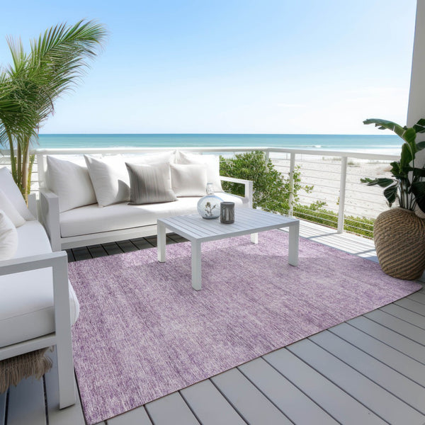 Homeroots 3' Transform Your Space With A Stunning Lavender And Purple Abstract Washable Area Rug For All Use 9' X 12' Polyester 605558