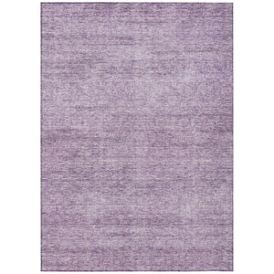 HomeRoots 9' X 12' Colorful Lavender & Purple Abstract Indoor/Outdoor Area Rug - Machine Washable & Durable 605558