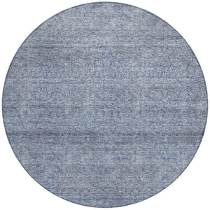 Homeroots 3' Transform Your Space With A Stunning Lavender And Purple Abstract Washable Area Rug For All Use 8' Round Polyester 605574