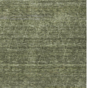 Homeroots 3' Coffee And Ivory Geometric Washable Area Rug For Indoor And Outdoor Spaces – Durable Design 9' X 12' Polyester 605600