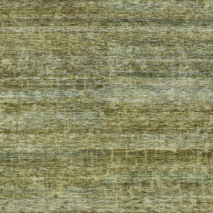 Homeroots 3' Stylish Olive Green And Brown Striped Washable Rug For Indoor And Outdoor Spaces, Durable Design 8' X 10' Polyester 605623