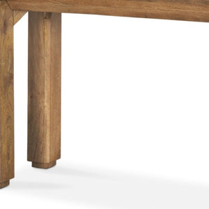 Homeroots 60" Brown Solid Wood Console Table - Versatile Storage & Display For Any Room, Classic Design   605658