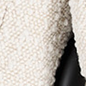 HomeRoots Cream Boucle Dining Arm Chair with Modern Metal Legs - Chic Comfort for Dining & Accent Spaces 605665