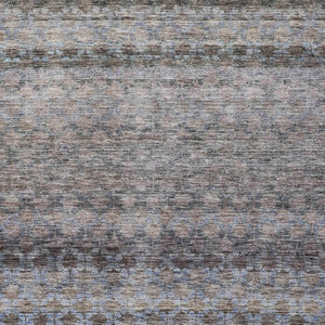 Homeroots 3' Artichoke Green And Beige Striped Washable Area Rug For Indoor And Outdoor Spaces, Durable Design 8' X 10' Polyester 605690