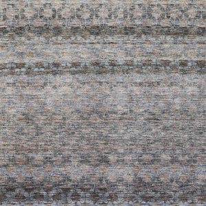 Homeroots 3' Artichoke Green And Beige Striped Washable Area Rug For Indoor And Outdoor Spaces, Durable Design 9' X 12' Polyester 605691