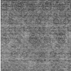 Homeroots 3' Brown And Tan Floral Washable Area Rug – Perfect For Indoor And Outdoor Living Spaces 3' X 5' Polyester 605723