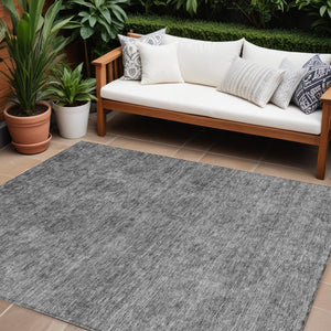 Homeroots 3' Brown And Tan Floral Washable Area Rug – Perfect For Indoor And Outdoor Living Spaces 8' X 10' Polyester 605726