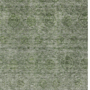 Homeroots 3' Brown And Tan Floral Washable Area Rug – Perfect For Indoor And Outdoor Living Spaces 3' X 5' Polyester 605729