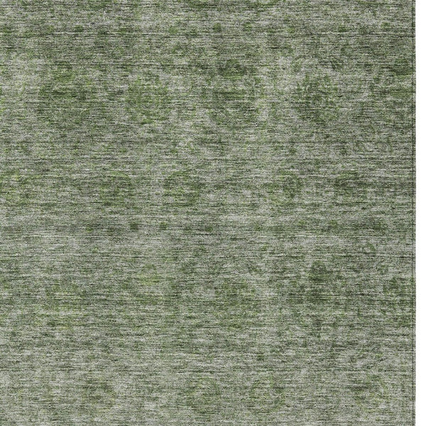 Homeroots 3' Brown And Tan Floral Washable Area Rug – Perfect For Indoor And Outdoor Living Spaces 3' X 5' Polyester 605729