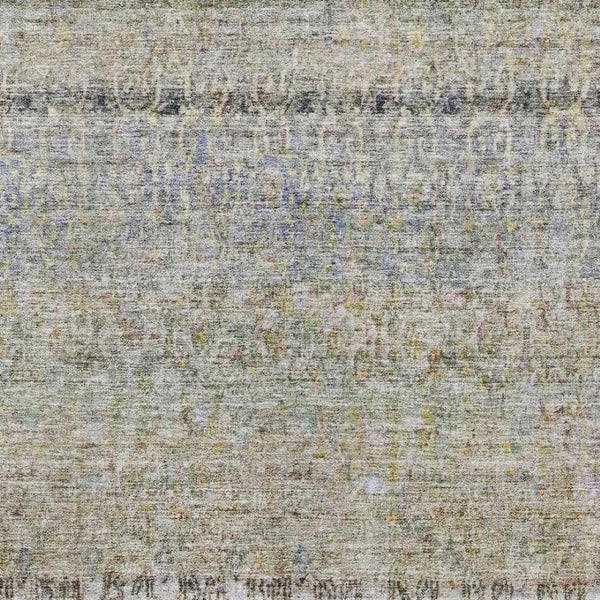 Homeroots 3' Vibrant Floral Washable Indoor Outdoor Area Rug - Durable, Stain Resistant, Perfect For Any Space 3' X 5' Polyester 605753