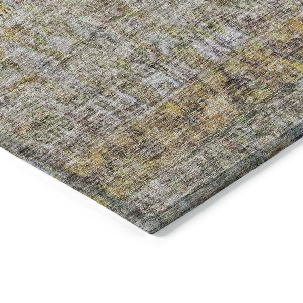 Homeroots 3' Vibrant Floral Washable Indoor Outdoor Area Rug - Durable, Stain Resistant, Perfect For Any Space 9' X 12' Polyester 605757