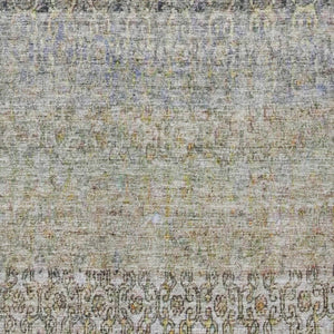 Homeroots 3' Vibrant Floral Washable Indoor Outdoor Area Rug - Durable, Stain Resistant, Perfect For Any Space 9' X 12' Polyester 605757