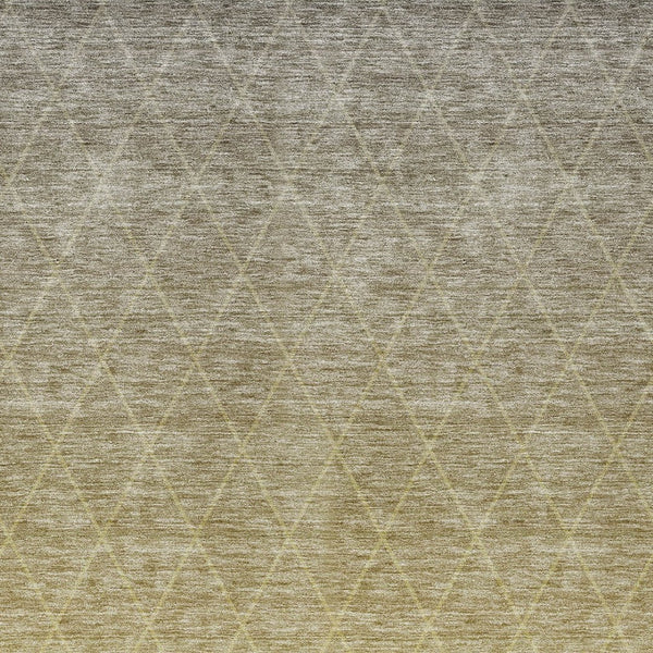 Homeroots 3' Artichoke Green Geometric Area Rug - Stylish, Washable & Durable For Indoor Or Outdoor Spaces 3' X 5' Polyester 605789