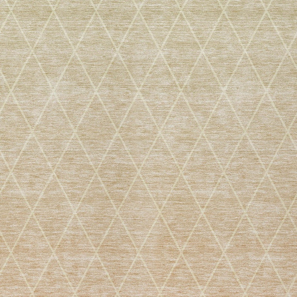 Homeroots 3' Artichoke Green Geometric Area Rug - Stylish, Washable & Durable For Indoor Or Outdoor Spaces 3' X 5' Polyester 605801