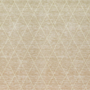 Homeroots 3' Artichoke Green Geometric Area Rug - Stylish, Washable & Durable For Indoor Or Outdoor Spaces 10' X 14' Polyester 605806