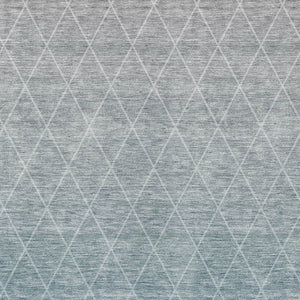 Homeroots 3' Artichoke Green Geometric Area Rug - Stylish, Washable & Durable For Indoor Or Outdoor Spaces 9' X 12' Polyester 605811