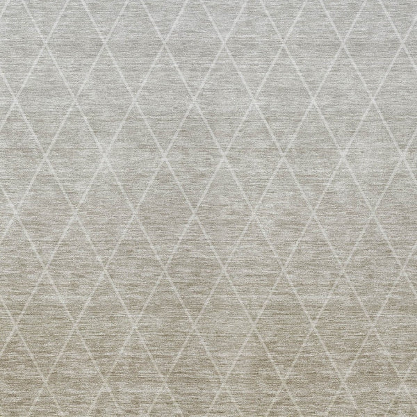 Homeroots 3' Artichoke Green Geometric Area Rug - Stylish, Washable & Durable For Indoor Or Outdoor Spaces 8' X 10' Polyester 605816