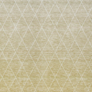 Homeroots 3' Artichoke Green Geometric Area Rug - Stylish, Washable & Durable For Indoor Or Outdoor Spaces 8' X 10' Polyester 605822