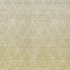 Homeroots 3' Artichoke Green Geometric Area Rug - Stylish, Washable & Durable For Indoor Or Outdoor Spaces 9' X 12' Polyester 605823