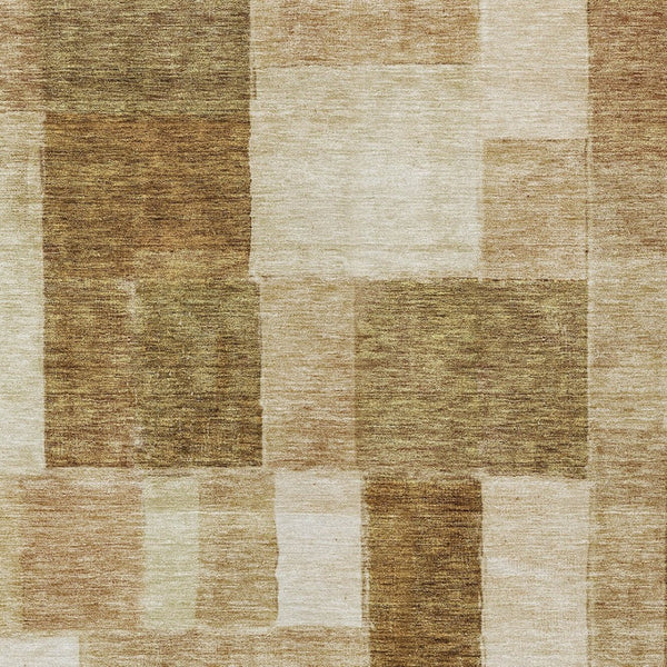 Homeroots 3' Artistic Eggplant Black And Lavender Geometric Washable Rug For Indoor Or Outdoor Spaces 5' X 8' Polyester 605874