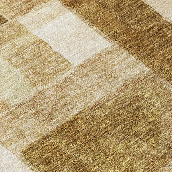 Homeroots 3' Artistic Eggplant Black And Lavender Geometric Washable Rug For Indoor Or Outdoor Spaces 8' Round Polyester 605875