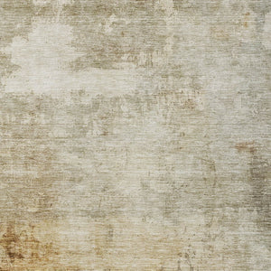 Homeroots 3' Artistic Black And Copper Abstract Washable Area Rug For Indoor And Outdoor Elegance 5' X 8' Polyester 605948