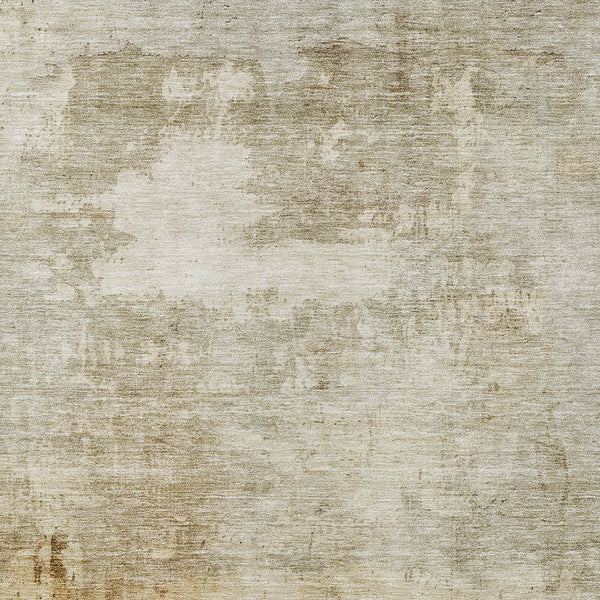 Homeroots 3' Artistic Black And Copper Abstract Washable Area Rug For Indoor And Outdoor Elegance 8' X 10' Polyester 605950