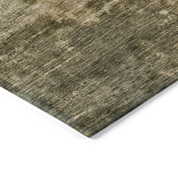 Homeroots 3' Artistic Black And Copper Abstract Washable Area Rug For Indoor And Outdoor Elegance 10' X 14' Polyester 605952