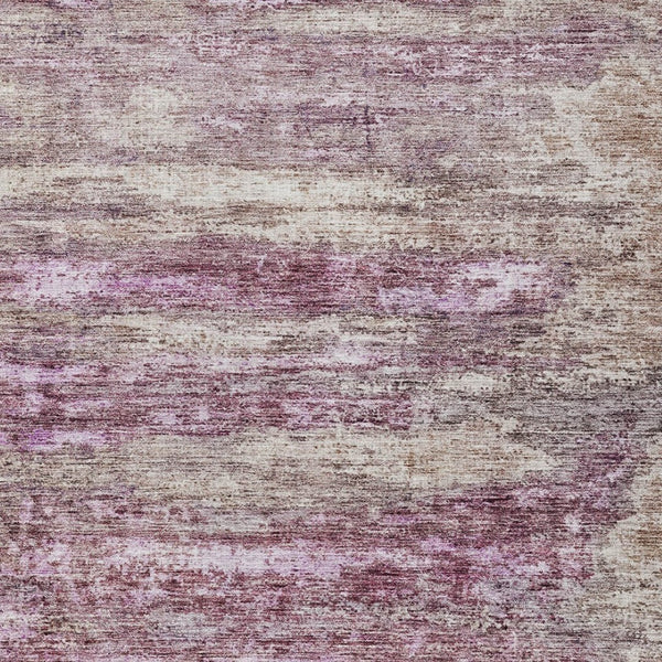 Homeroots 3' Blush Brown And Beige Abstract Washable Area Rug For Indoor And Outdoor Spaces, Durable Design 3' X 5' Polyester 605967