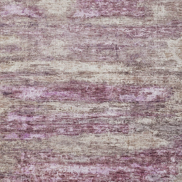 Homeroots 3' Blush Brown And Beige Abstract Washable Area Rug For Indoor And Outdoor Spaces, Durable Design 8' X 10' Polyester 605970