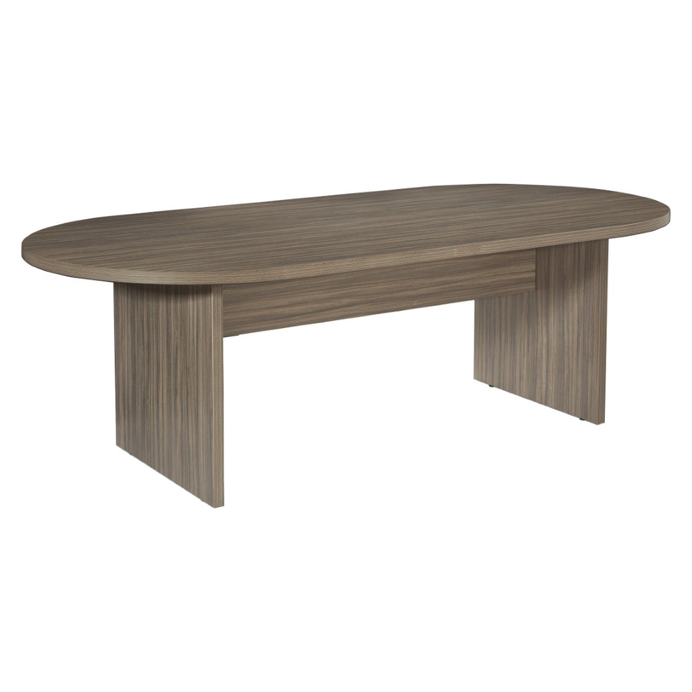 OSP Home Furnishings Napa Racetrack Executive Conference Table Seats Ten with Veneer Finish for Large Offices NAP-36-URB
