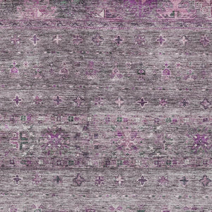 Homeroots 3' Blue And Gray Floral Washable Indoor Outdoor Area Rug – Durable, Stylish, Perfect For Any Space 3' X 5' Polyester 606206