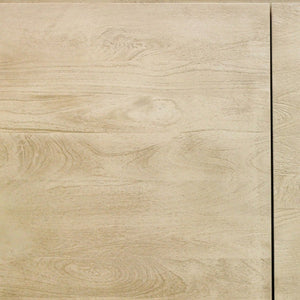 HomeRoots 48" Solid Wood Sideboard with Natural Distressed Finish – Soft-Close Doors & Ample Storage Space 606299