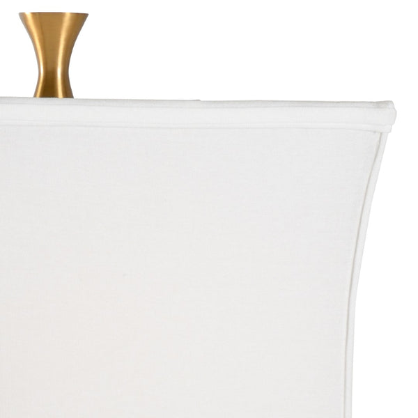 Wildwood Sloane Alabaster Table Lamp With Antique Brass Accents — Warm Ambient Light For Living Rooms & Bedsides 60647