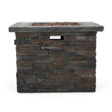 Christopher Knight Home® - Noble House - Blaeberry Outdoor Square Fire Pit