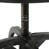 Christopher Knight Home® - Noble House - - Newman Iron + Wood Barstool