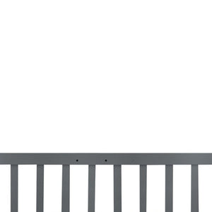HomeRoots Gray Twin Over Twin Solid Wood Bunk Bed with Built-In Desk, Stairs, Drawers & Smart Storage Solutions 606653