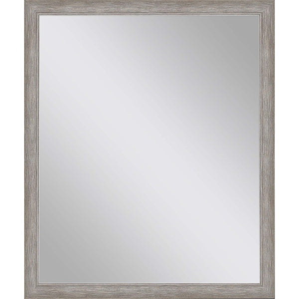 32 Inch Round Framed Accent Wall Mirror for Entryway Living Room or Bedroom Decor