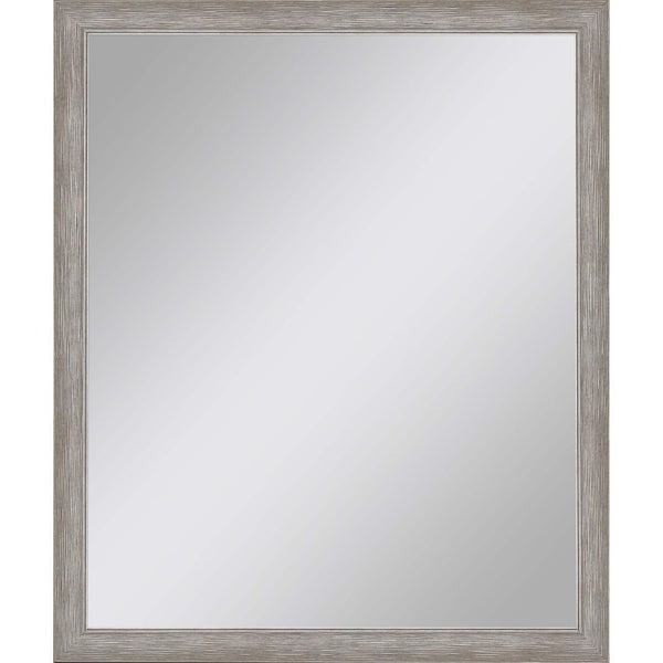 32 Inch Round Framed Accent Wall Mirror for Entryway Living Room or Bedroom Decor