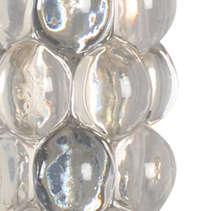 Wildwood Bubblicious Clear Acrylic Bubble Lamp With Black Marble Base & Antique Brass Accents, 36" H Ambient Light 60681