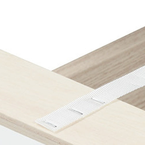 HomeRoots White Wood Twin Bed Frame with Storage Drawers - Modern Design, Durable & Space-Saving Solution! 606823