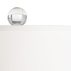 Wildwood Flora Art Glass Table Lamp With Handcrafted Aqua Blue-Green Shades, Brushed Nickel Base, 34.5"H 60691