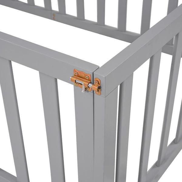 HomeRoots Gray Wood Twin Daybed Frame - Modern, Minimalist Design for Cozy Spaces, Durable & Stylish Comfort 606931